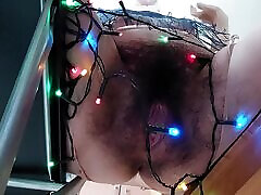 Naughty sexy milf tries on naked clothes. Hairy latina pussy tries on clothes in bed.