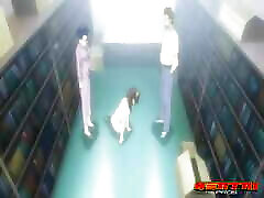 HENTAI PROS - Check Out This Wild Creampie Party Between Teachers & Students Taking Place In Every Classroom At The Academy