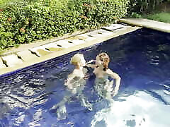 Pussy licking near first time sex indian girl pool, escorts goth brunette and blonde MILF steamy session and orgasm