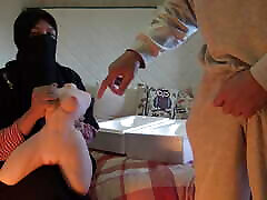 A French muslim boy is disturbed when his stepmother shows him how to fuck a tantaly sex doll