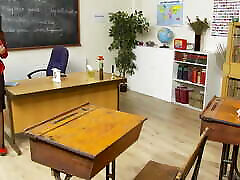 Thick and busty Spanish teacher Valery Summer gets her juicy ass shemale and juicy cock 2016 mercilessly as discipline
