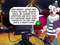 Big top circus full of busty sex performers