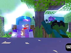 animated Minecraft porn video -- animation Sex