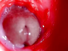 Nice big head slides inside caseros en misiones friend&039;s sweet shiny hole!