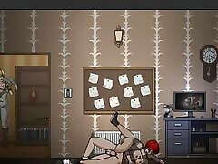 I fuck my girl assistants while a ghost is chasing us. hentai game gallery uncensored