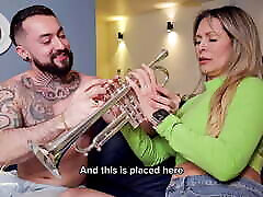 Cuckold husband leaves his neighbor Milf&039;s mouth full of semen - Monique Fuentes and Julian Fit
