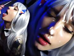 Gawr Gura became a lustful bunny girl - Sunako Kirishiki