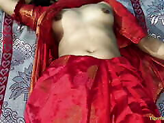 bhabhi du village en saree rouge a sucé ma bite et je lai bien baisée