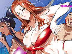 Beach Babes And The Sugar Daddy - Hot Exclusive Hentai
