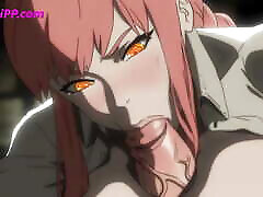 Busty Makima Incredible Blowjob Uncensored HENTAI Busty Makima Incredible Blowjob Uncensored HENTAI