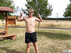 Cute top ten porn star xxx blonde boy shows off his abs Cute top ten porn star xxx blonde boy shows off his abs