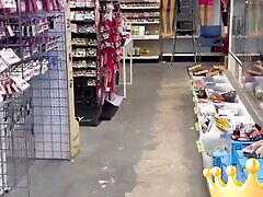 Stranger fuck hot married black girl in the ass from the beauty store like a cheap slut