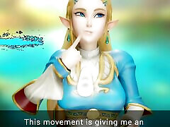 Royal trample massacre - Zelda has made a floating light and is masturbating and fucking herself
