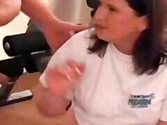 Perfect BBW Amateur Redhead Blowjob