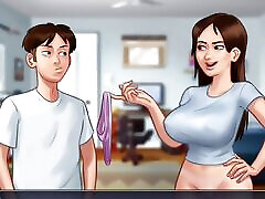 SUMMERTIME SAGA Pussy licked by step brother till orgasm