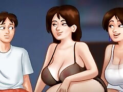 Hot Boy Fuck 2 Milf on there my faurit Hot Big Boobs And Wet Pussy fucking Milf Summertime Saga