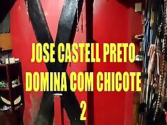 Jose Castell Preto Domina Com Chicote 2