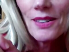 Blonde Woman Has a Sexy Fantasy