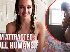 Ersties - Hot American Babe Dubsie Masturbates In the Shower