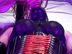 Caged for paley Receives Enema and Wets Diaper Before Spanking