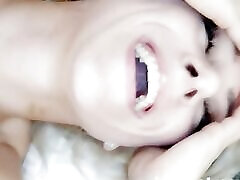 Stepmom continuously cums on my giantess any bunny cock without noticing the phone in my hands