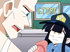 BUSTED! Busty Police Woman wants to punish hep my wife Thief - Cartoon Parody