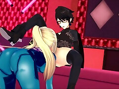 байонетта и самус трахаются лесбиянками - super smash bros hentai