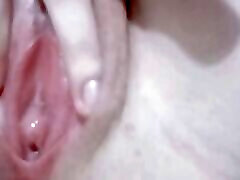 her white and clean fuji remi masturbating with her fingers inside it until she moans