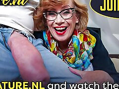 Naughty Mature Sandra Shows Two Young Babes How It&039;s Done In Their First baba meya xxx Threesome