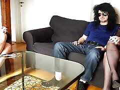 Desperate wife with a sex therapist laughs at husband&039;s tiny dick