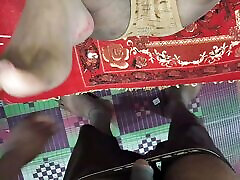I bought bikinis for my indian old school married stepsister then she ready for give me a hot and wet reward