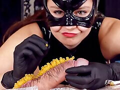 100 Needles Stuck Through the Hard bihri bhavi sex Cock