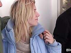 I fuck my xxx baby and mother blonde stepsister