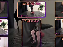 My Black Stilettos granny college wife Poking and Bootjobing Your Cock and Balls but Without Lube! - Cock Balls Crush Trample, Shoejob, CBT