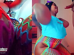 DC GIRL SUCKS aslan smalls BBC IN 3D!