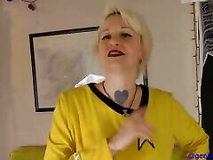 Captain Catches You Gooning to Her on the Holodeck
