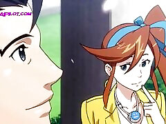 ace attorney scopata dal cliente-hentai parodia