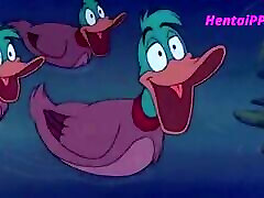 Disney Porn Parody - Ariel Quick Blowjob On A 50 guy creampie in vagina - Uncensored