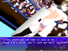 Ultimate Fighting Girl Type a Opening Scene fanclub