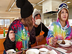 College students who came to winter camp Completely private and graphic sexual activity Only for a short period of time