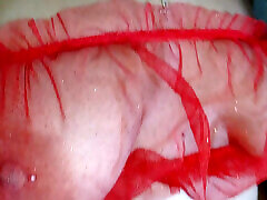double vaginal fuck to my pussy with my lovense toy and my cuckold hubby&039;s cock