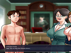 Summertime saga I got my teacher admiring my dick