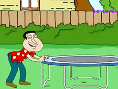 fünfzig graustufen mit lois und quagmire - family guy - cartoon-parodie-sex