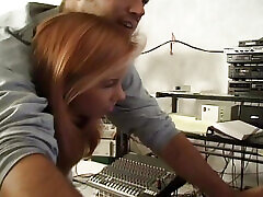 Petite college babe pleasing her class mate