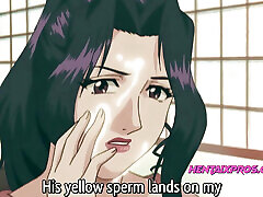 frauen mit großen titten lieben es, mit älteren männern mit großem schwanz zu ficken - anime hentai unzensiert