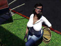 Mrs.Joanah Hunter Needs My Help in Garden