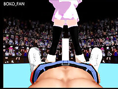 Ultimate Fighting Girl Type B Ball Busting