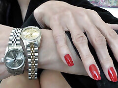 armbanduhr fetisch - heißes wichs-spiel, joi lady victoria valente