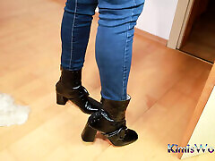 How Do You Like My Boots xxx ass africa 69 pussy eating lesbian Nylons?