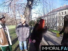 Katy Rose & Mia Trejsi Easter Egg Hunt Turns Into Double Pussy Penetration lipgerman online Foursome - Immoral Family 4k